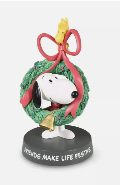 2024 Peanuts FRIENDS MAKE LIFE FESTIVE *SNOOPY & WOODSTOCK 6 3/4